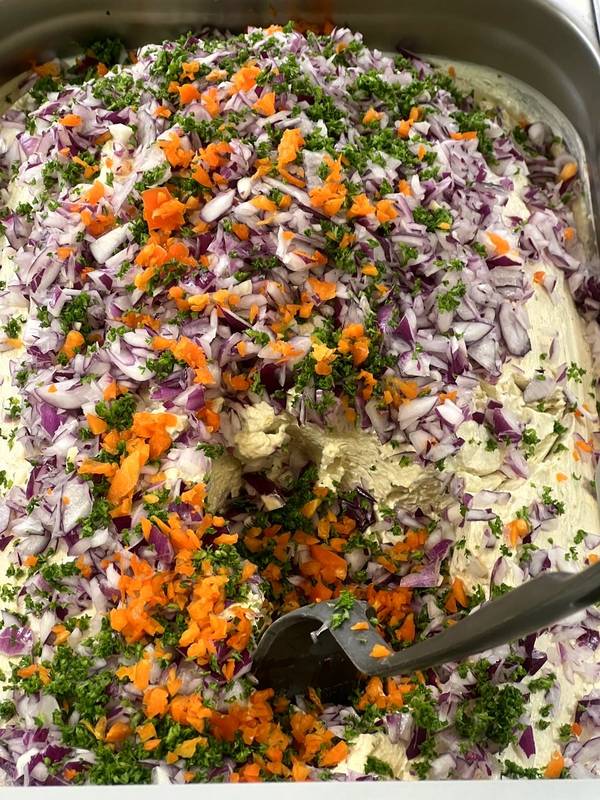 Hanan Oliva - Fetakaas met aubergine