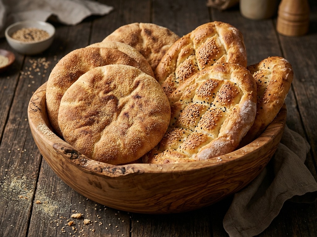 Vers Ambachtelijk Marokkaans & Turks Brood